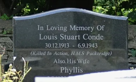The gravestone
