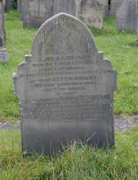 The gravestone