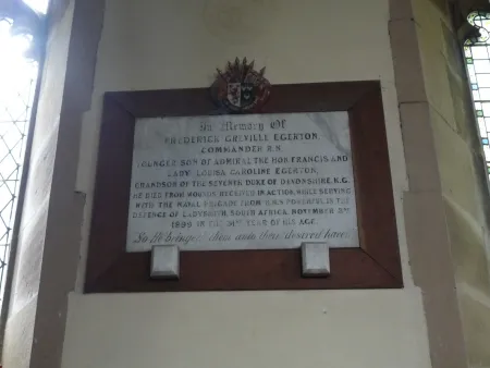 Commander F G Egerton