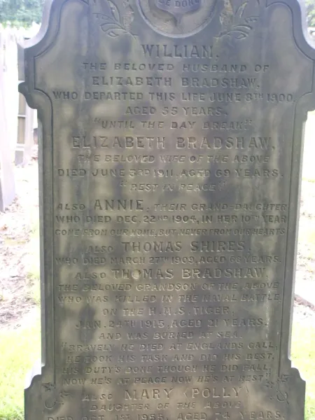 The gravestone