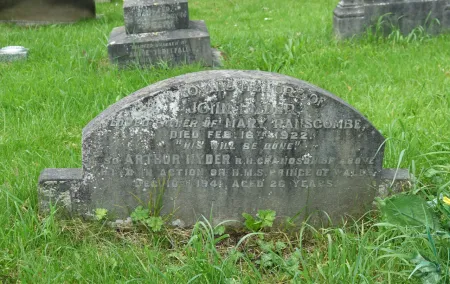The gravestone