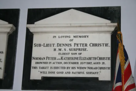 Sub-Lieutenant D P Christie
