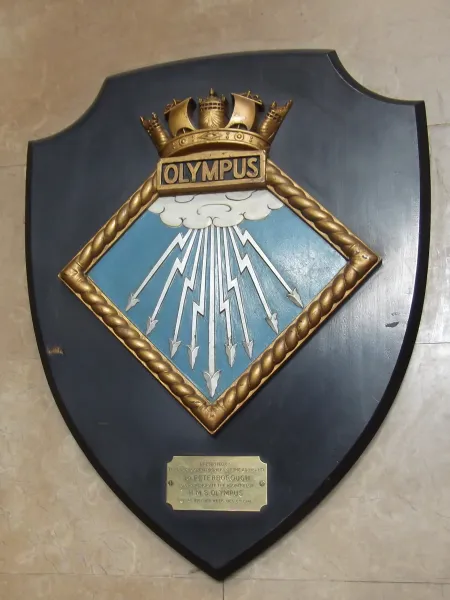 HMS Olympus shield