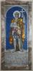 Mosaic wall tablet showing a knight