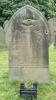 The gravestone