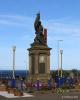 Buckie War Memorial - in sunny weather.