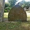 Overview of headstone