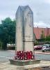 Obelisk with soldier figure