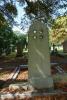 Rear of gravestone
