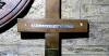 2nd Lt C L Teape replica battlefield cross possibly original metal strip