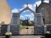 Kintore Parish Church memorial entrance gates