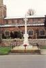 Lutton Cross with railings still in place