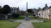 Memorial obelisk in context