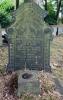 The gravestone