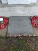 Victoria Cross tablet at base of cross