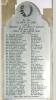 Marble wall plaque