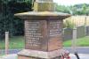 Kingsley memorial with WW1 and 2 names
