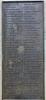 East face - WW2 Names