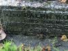 Base of gravestone.