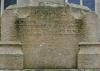 Face 4 top plinth names detail