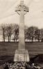 Cross bearing only WW1  names prior to addition of WW2  stones