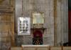 Greetham ww1 and ww2 plaques and photo board in context