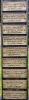 List of names on the wooden pole of the memorial