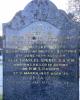 Close-Up of Headstone.