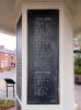 Kimberley War Memorial - plaque fixed within the memorial structure