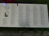 WW1 memorial board