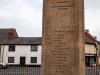 Ludgershall memorial cross. World war one, first names panel. Also includes 20th century Afghanistan