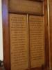 Image showing names of those mentioned on memorial