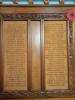 Image showing names of those mentioned on memorial