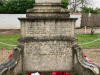 Inscription of names from WW1 & WW2