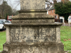 Inscription of names WW1