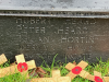 Names from WW2 on plinth