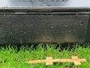 Inscription on plinth