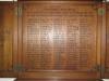 Close-up showing names 