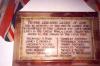 Marble tablet with list of names.