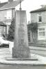 Memorial with list of names.