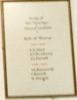 Woodwalton - WW1 and WW2 Roll of Honour