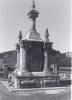 Memorial Close Up - Black and White