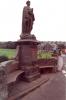 Side view of memorial.