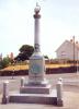 Column on plinth.