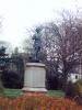 Statue on plinth.