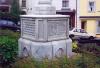 Commemorative inscription and list of names.