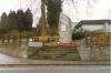 Stone of remembrance and steps leading up to it.