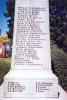 Names A-F WW1 and A-H WW2
