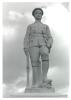 Statue of soldier.