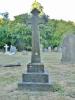Close up of gravestone